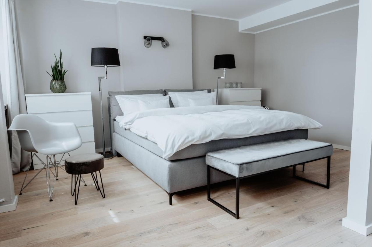 2-Zimmer City Apartment 57M² Mit King Size Bett Und Kueche Münster Eksteriør billede