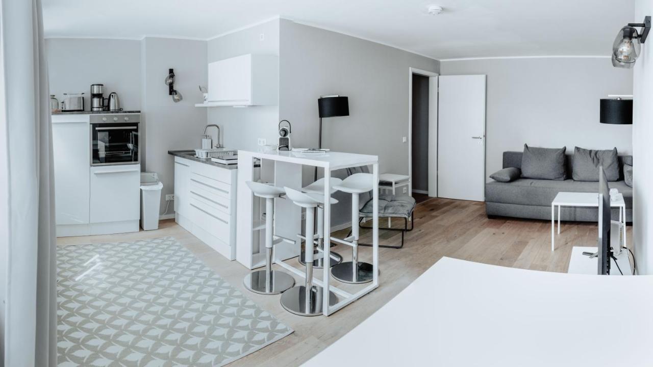 2-Zimmer City Apartment 57M² Mit King Size Bett Und Kueche Münster Eksteriør billede
