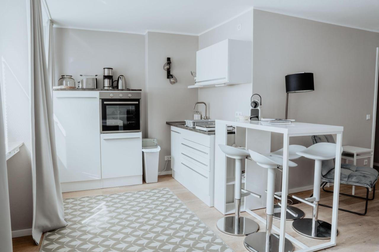 2-Zimmer City Apartment 57M² Mit King Size Bett Und Kueche Münster Eksteriør billede